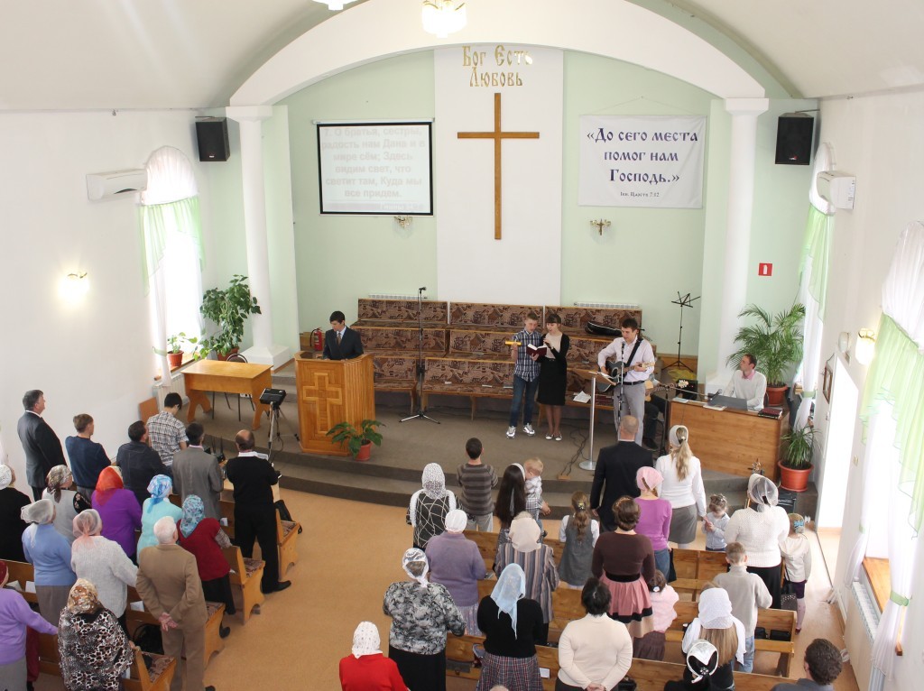 Зал для богослужений в Северной церкви
